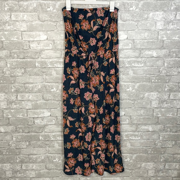 Maurices floral tube top jumpsuit - Picture 3 of 10